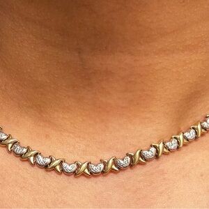 10k gold Two-Tone Gold Necklace